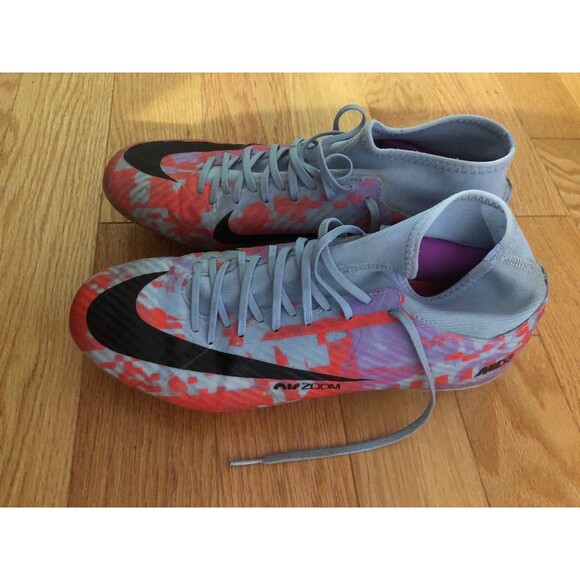 Nike Skin Mercurial Air Zoom Soccer Cleats Size 10 Very Good Condition - Picture 2 of 9